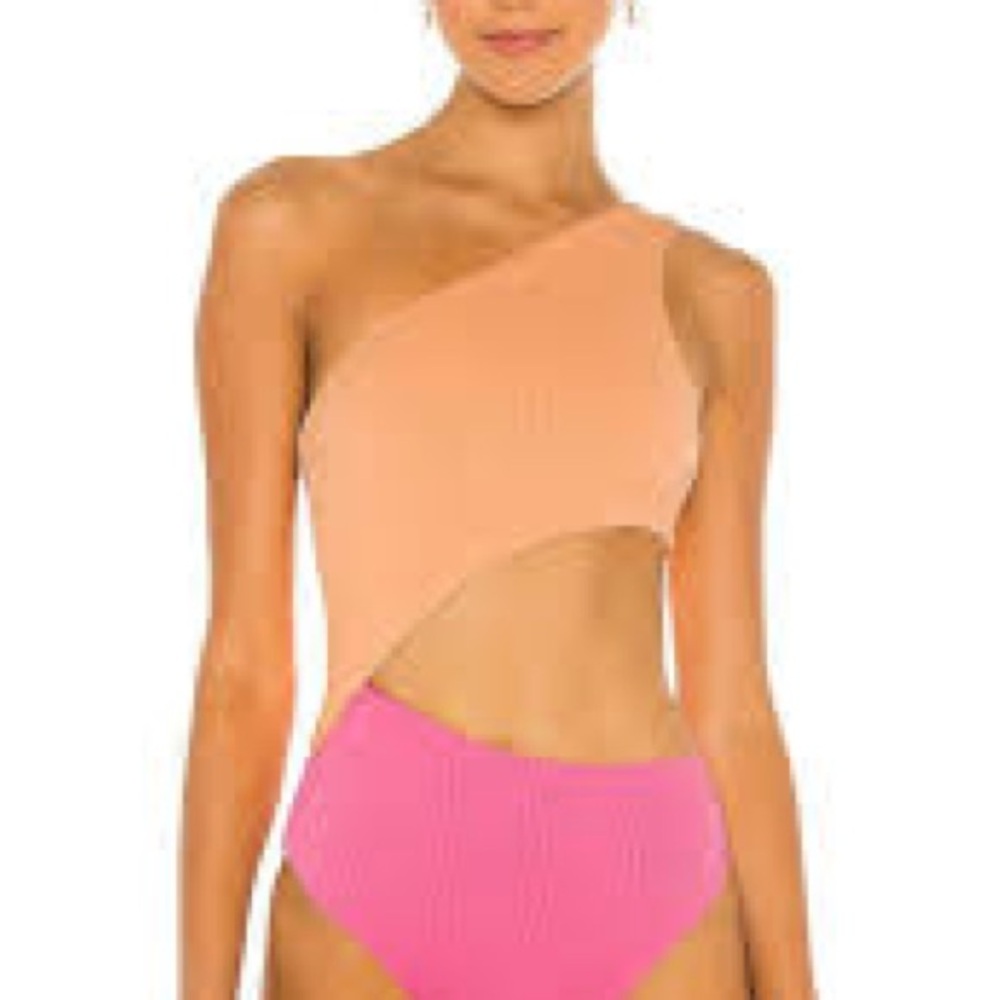 Beach Riot Pink and Coral One Piece